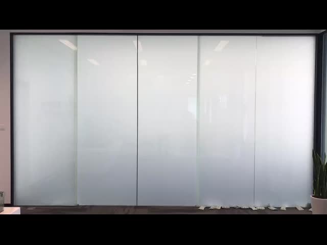 Non Adhesive Smart PDLC Film Dimming Glass Film With Instantaneous Clear And Frosted States Switching