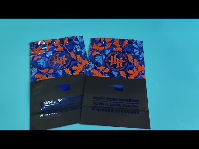 Customizable Full Color Printing Pattern Child Resistant Bags For Medicine Packaging With Special Visible Window.