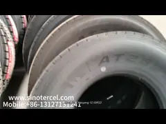 12R22.5 Tubeless Trailer Tires for Trucks and Buses