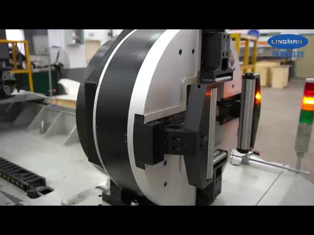 Professional Automatic CNC Rotary Chuck Stainless Pipe Cutting Clamping Force 3.5KN