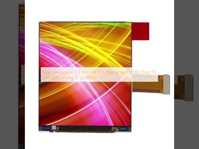 高解像度 5 インチ TFT モジュール 3840*2160 ドット EDP インターフェース 500 ニット