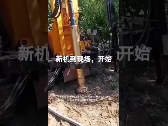 Rubber Crawler Mounted Drill Rig St200 Large For Industrial Drilling Works