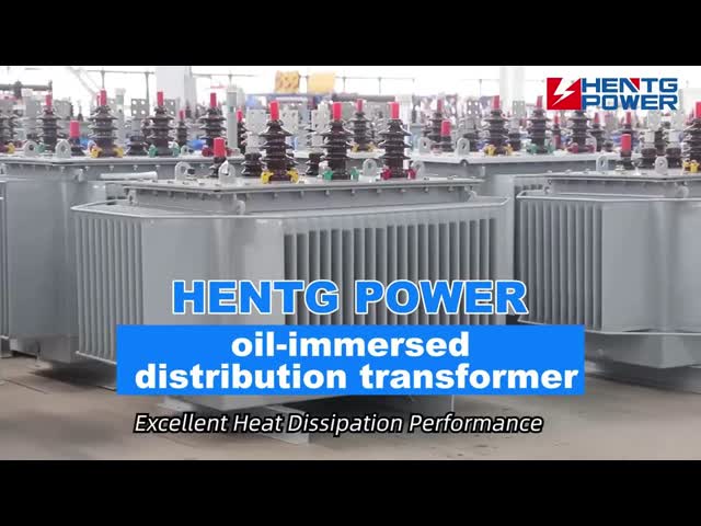 Voltage Oil Filled Power Distribution Electricity Transformer 100kva Cooper Transformer