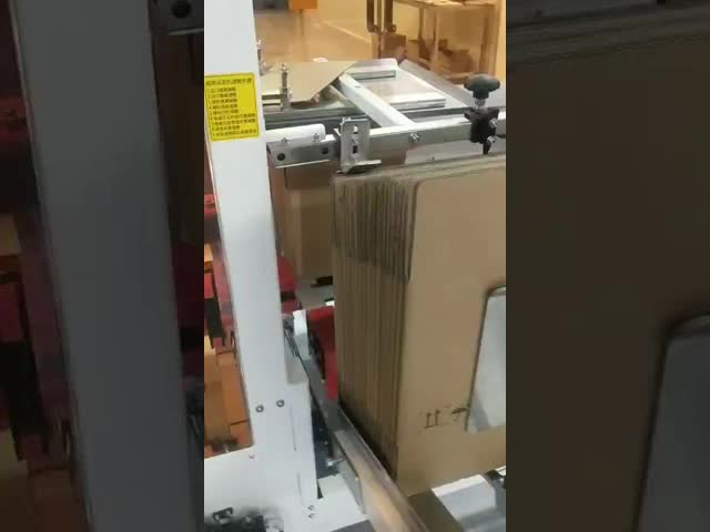 14-16 Cartons/Min Automatic Carton Erector 48mm 60mm Tape Width