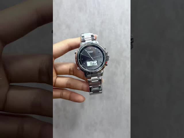 Black Dial Color Men Watch Made Of Alloy Water Resistance Up To 100 Meters