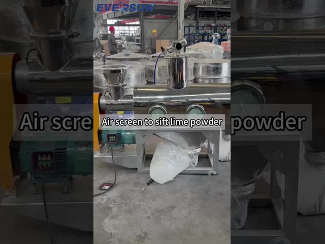 Stainless Steel Explosion-proof Air-flow Sieve Powder Screening Machine Air-flow Sorting Machine