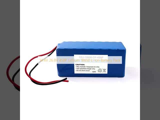 21.6V 25.2V 6S2P Lithium 18650 Li Ion Battery Pack