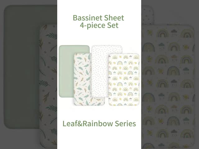 Non Irritating Cradle Fitted Sheet Soft Easy To Carry Skin Friendly Material