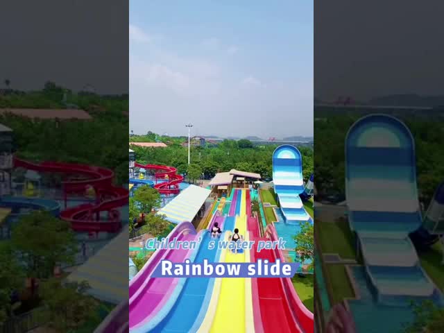 Hot Sale Fiberglass Water Slides Prices Amusement Park Equipment Outdoor Water Slides Adult Water Park Slide