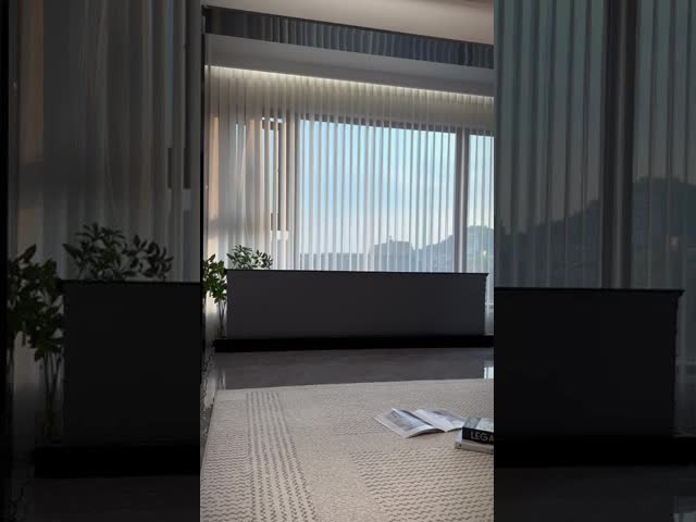 120 Inch Floor Rising Screen Electric Ultra Short Throw Laser Projector Screen