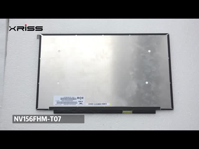 NV156FHM-T07 15.6インチ タッチスクリーン ラップトップ LCDディスプレイ IPS 40ピン