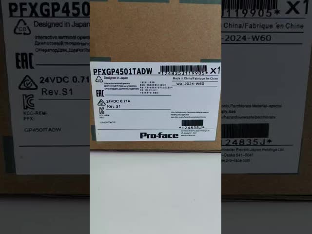 PFXGP4501TADW Proface 10.4 Inch Touch Screen HMI TFT LCD Display Proface GP4000 Series