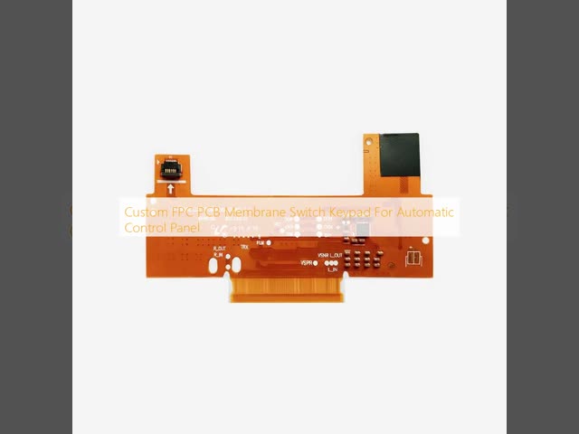 自動制御パネルのための注文のFPC PCBの膜スイッチのキーパッド