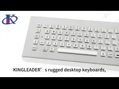 63 Mechanical Keys Metal Dustproof Keyboard Industrial Desktop