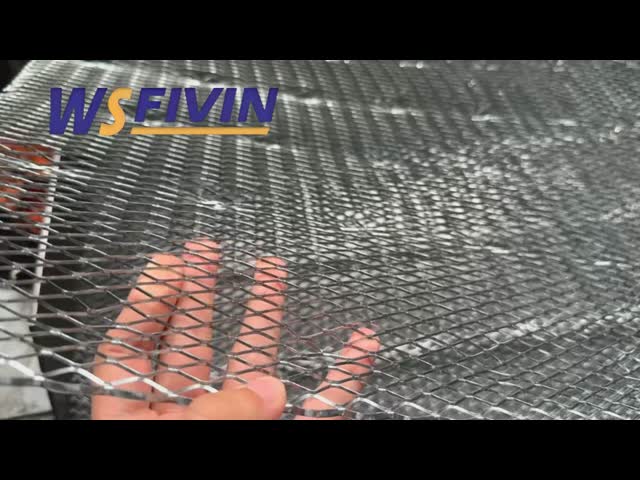 Decorative Diamond Grating Panels Self Furred Lath Slim Profile Ventilated Sunshade Design