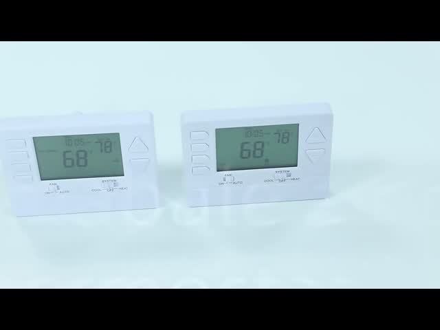 制御室温度デジタル電子室内サーモスタット HEAT / OFF / COOL モードスイッチ