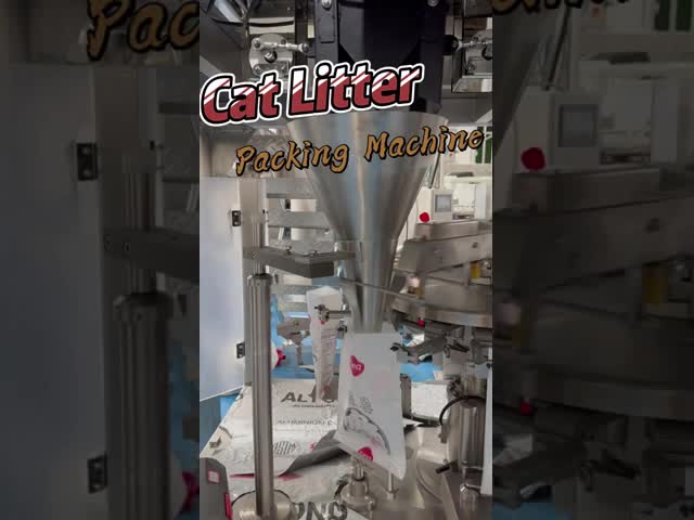 Cat Litter Packing Machine Solid Granule Multifunctional Bag Packing Machine Nuts Dried Fruit Peanut Granule