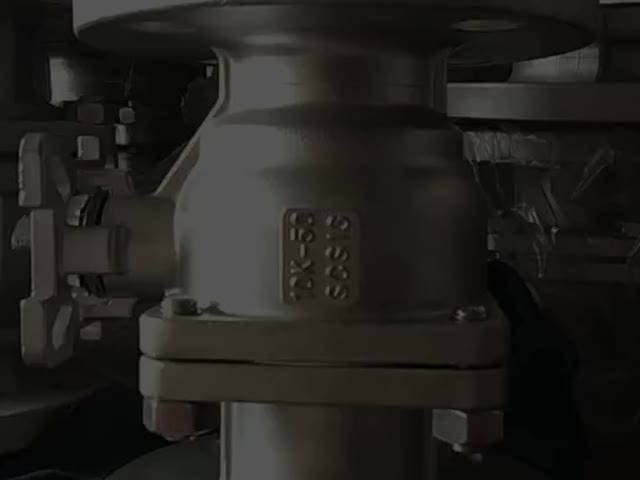 JIS10K SCS13 2 inch Stainless Steel Ball Valve With Solid Stainless Steel Ball