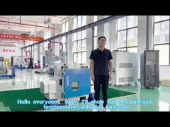 China 2DT495-C Dual Axis Automatic Frame Simulation Test Turntable supplier