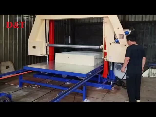 8.14KW Horizontal Sponge Production Line For Flexible PU / Foam Cutting