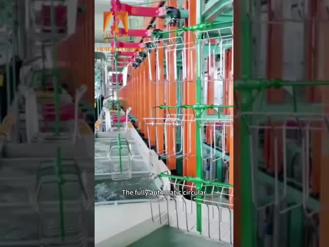 High-Efficiency Electroplating Production Line for Plastic Parts