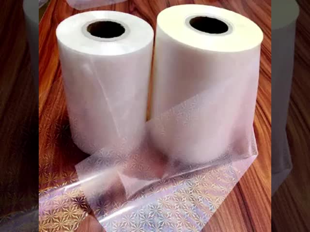 Durable Moisture Proof Holographic BOPP Film 15 Micron 17 Micron 18 Micron 20 Micron