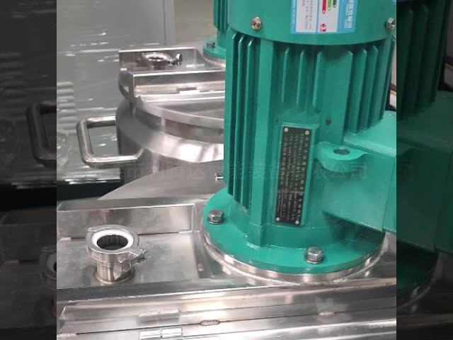 Single Shaft Mixing Tanks Stainless Steel 304 Mixing Kettle With Heating System