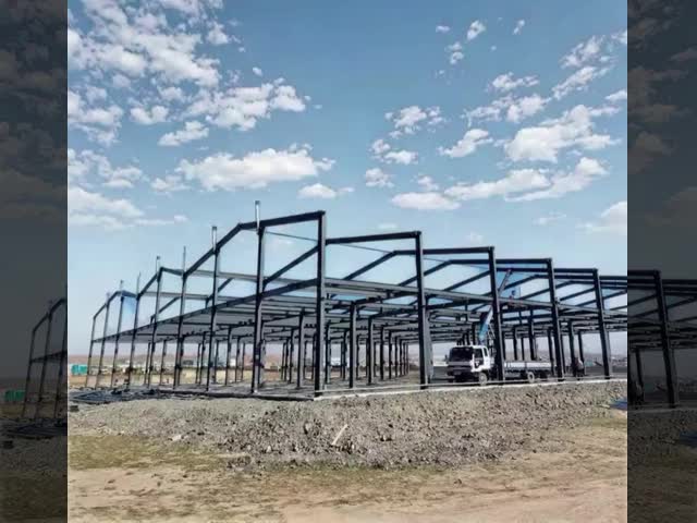 カスタム 耐久性 プリファブリック 倉庫 建物 倉庫 棚