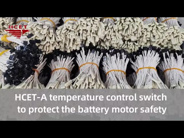 HCET Thermo Thermal Protector Switch Sensor UL CE Certified Overheating Protection Thermal Cutoff