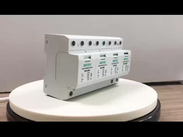 BR-25M 4P タイプ1 サージ保護デバイス 雷保護 バリスタ SPD 雷保護 スパークアレスタ