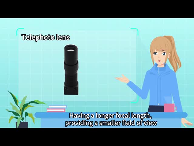 顔認識の歪みなし AI ロボット双眼鏡認識レンズ