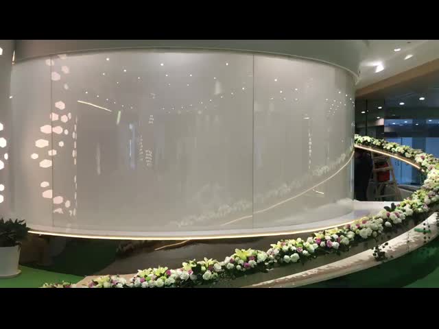 VLT 91% Customized Switchable Smart PDLC Film UV Resistance Long Lasting