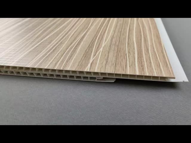 250x8mm Waterproof PVC Wall Panels Classics Design PVC Panels indoor building decoration