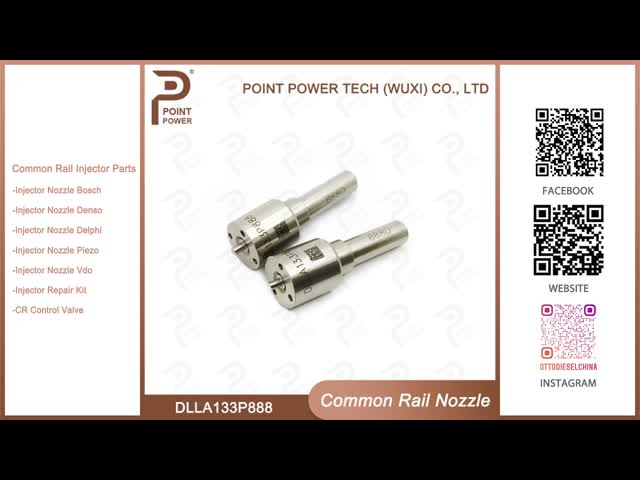 DLLA133P888 インジェクタルのためのデンスコモンレールノズル 095000-6460 / RE529150ノズル燃料注入