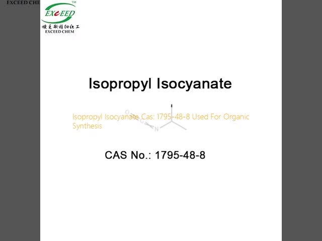 イソプロピルアイソシアナート 98% 純度 CAS 1795-48-8 有機合成
