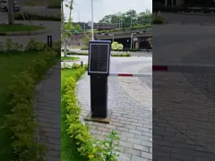 Solar-Powered Barrier Gate