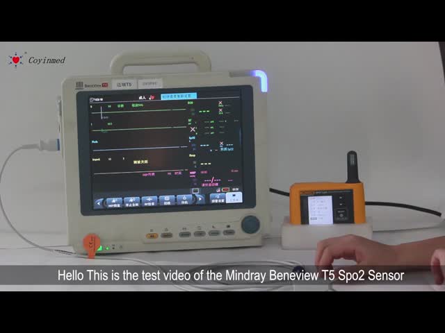 Mindray Datascope 7 Pin SpO2 Sensor 3.0M Adult Soft Tip