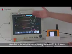 Mindray Datascope 7 Pin SpO2 Sensor 3.0M Adult Soft Tip