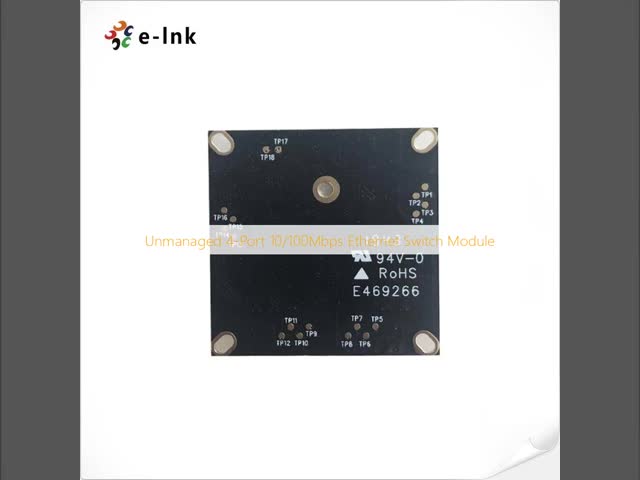 Unmanaged 4-Port 10/100Mbps Ethernet Switch Module