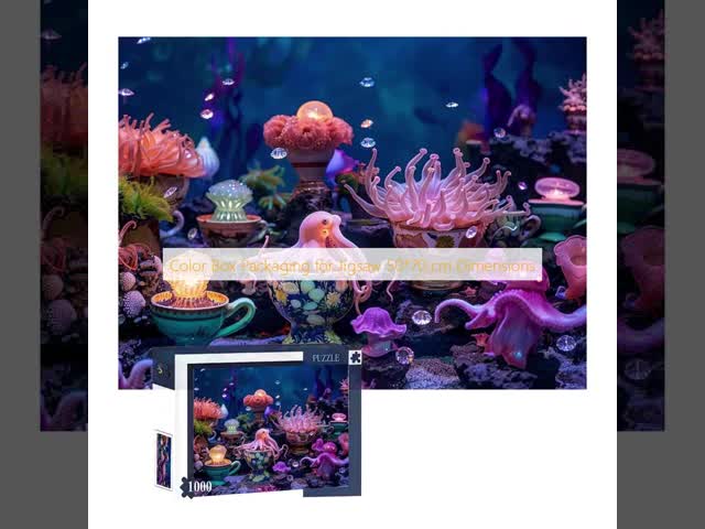 Educational Jigsaw Puzzle for Kids 3+ with Interlocking Pieces