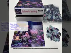Educational Jigsaw Puzzle for Kids 3+ with Interlocking Pieces