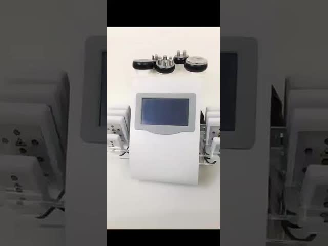 Professional 6-in-1 RF Cavitation & Ultrasonic Fat Reduction Machine – 40K Body Sculpting & Skin Tightening