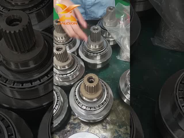 HALCYON A6VM Series Vane Hydraulic Motors on Sale HA6VM160HD2D/63W-VZB010B-(T0) Variable Displacement for Crane Machinery