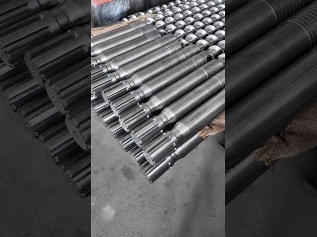 High Precision Nitrided Injection Screw Barrel 0.5-0.8mm Layer