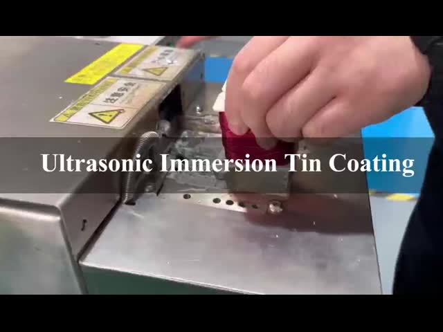 Ultrasonic Tinning Equipment For Enamel Wire Soldering 20K
