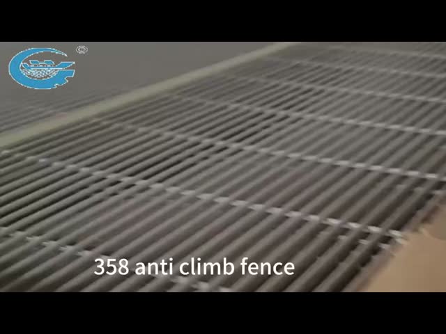 358 Security Fencing Anti-Climb Anti-Cut Galvanized Steel Panels