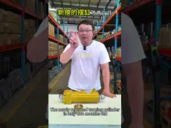 コンクリートポンプ スウィングシリンダー ポンプチューブ Zoomlion ブランド コンクリートポンプのための video