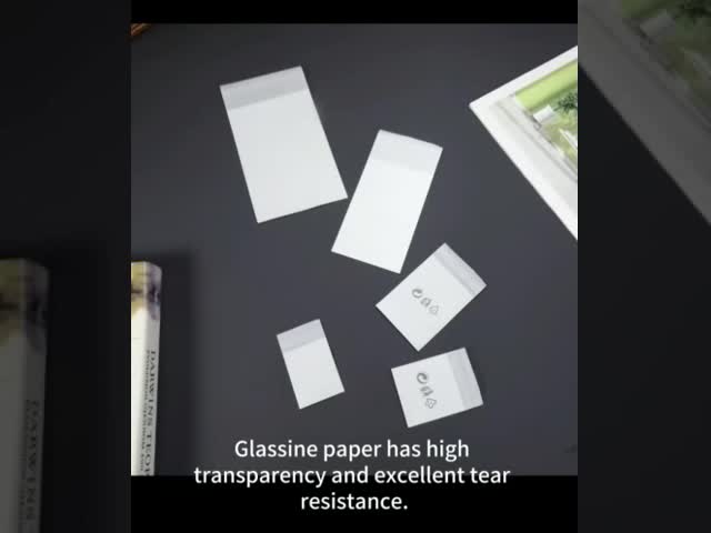 Translucent Recyclable Glassine Bags Convenient Glassine Favor Bags Customized For Packing