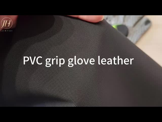 Waterproof Premium PVC Grip Gloves Leather Artificial Leather For Safety Gloves