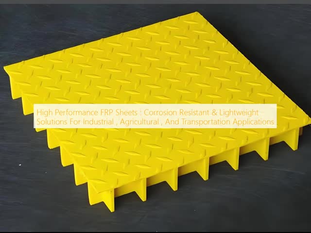 High Performance FRP Sheets : Corrosion Resistant & Lightweight Solutions For Industrial , Agricultural , And Transportation Applications